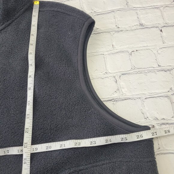 NWT Basic Edition Mens black fleece zipper vest size XL - Picture 3 of 11